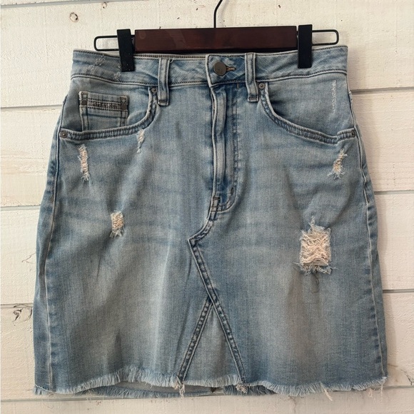 Calvin Klein Jeans Blue Casual Pencil Skirt in size 28 waist . Great condition! - Picture 2 of 15